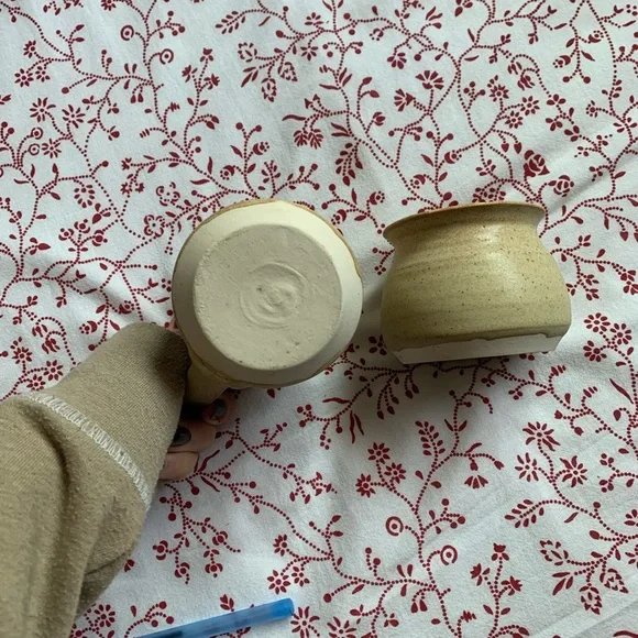 Anthropologie coffee and creamer set - Picture 8 of 10